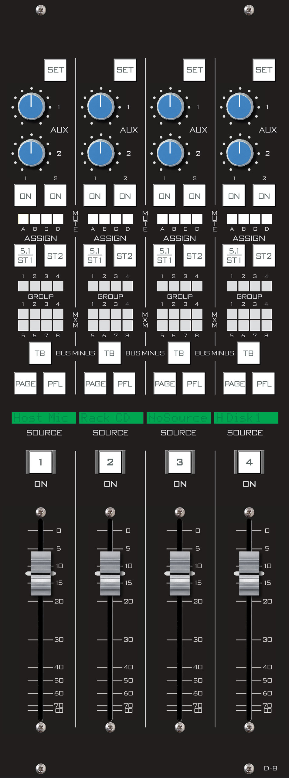 D8EX INPUT