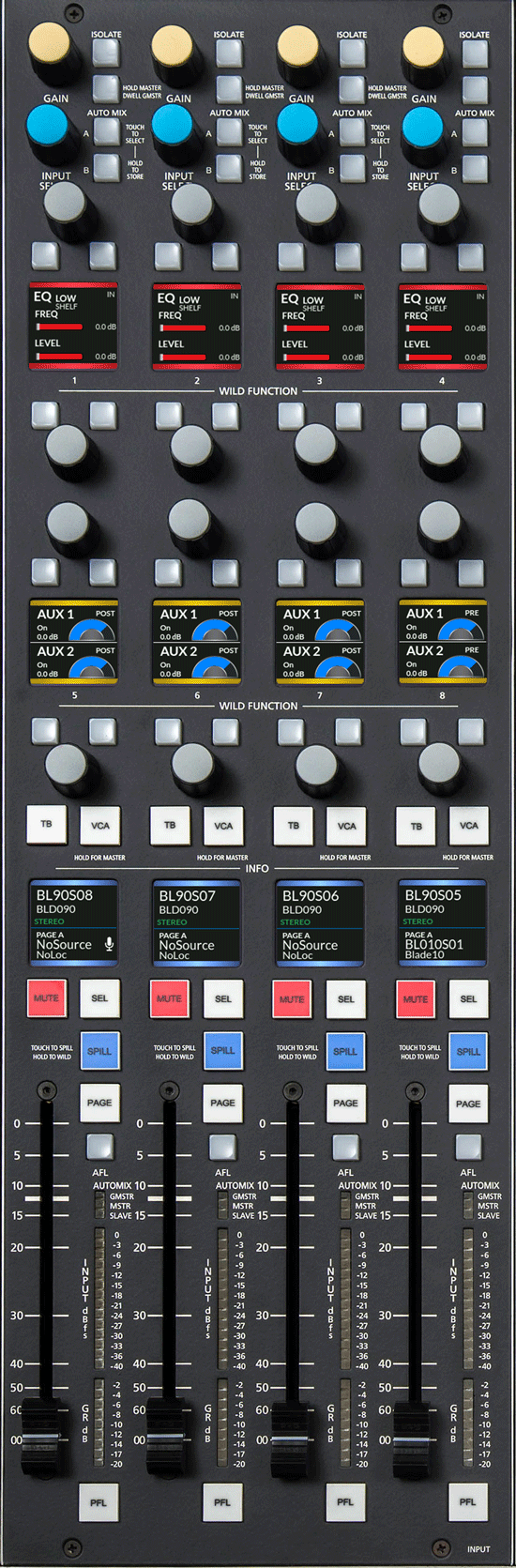 IP64 INPUT PANEL 550