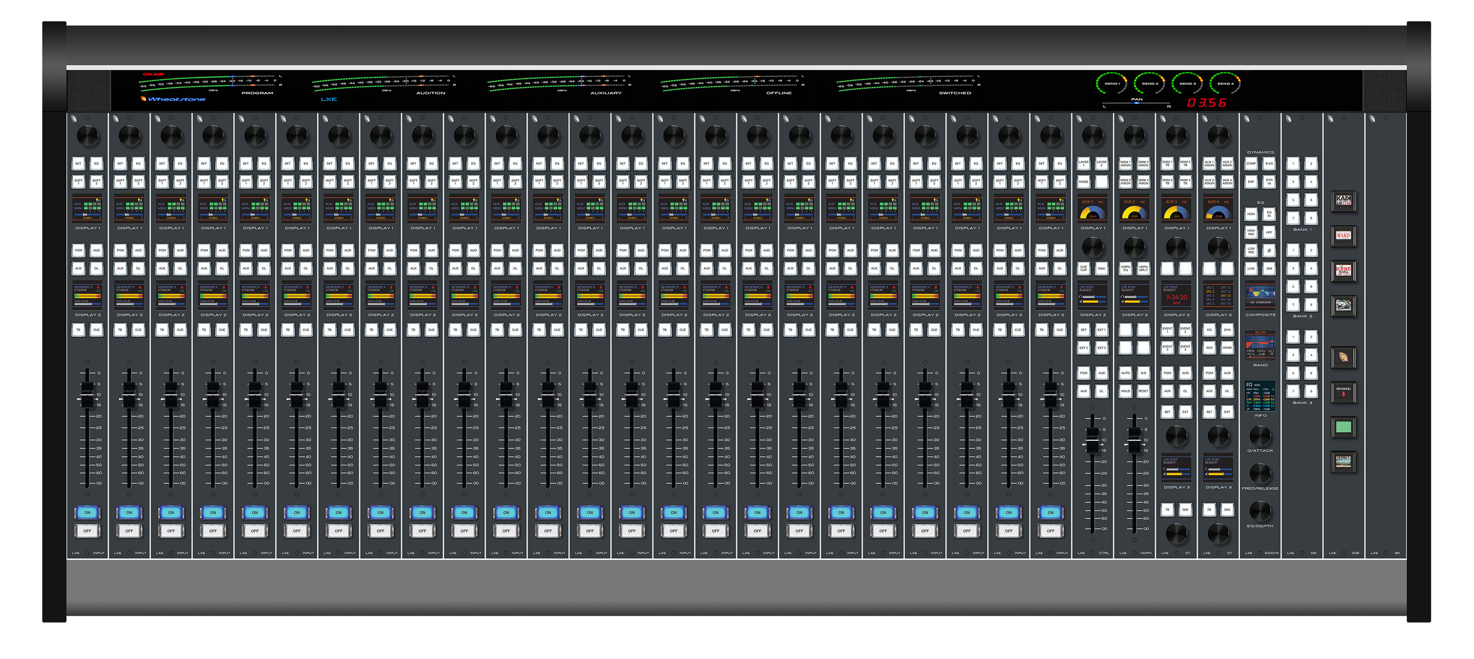 WHEATSTONE INTRODUCES CONFIGURABLE IP AUDIO CONSOLE AT NAB