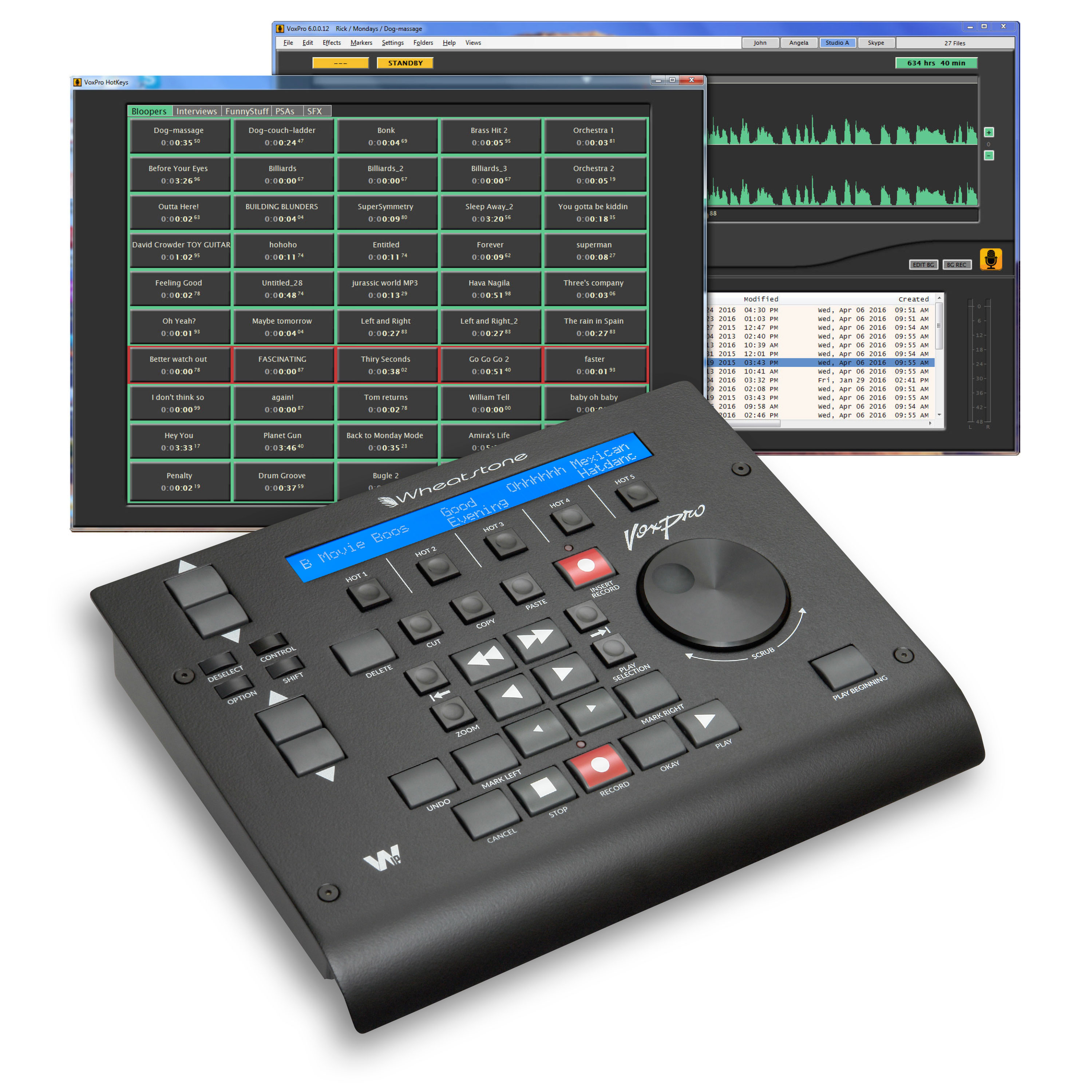WHEATSTONE UNVEILS VOXPRO 6 AT NAB
