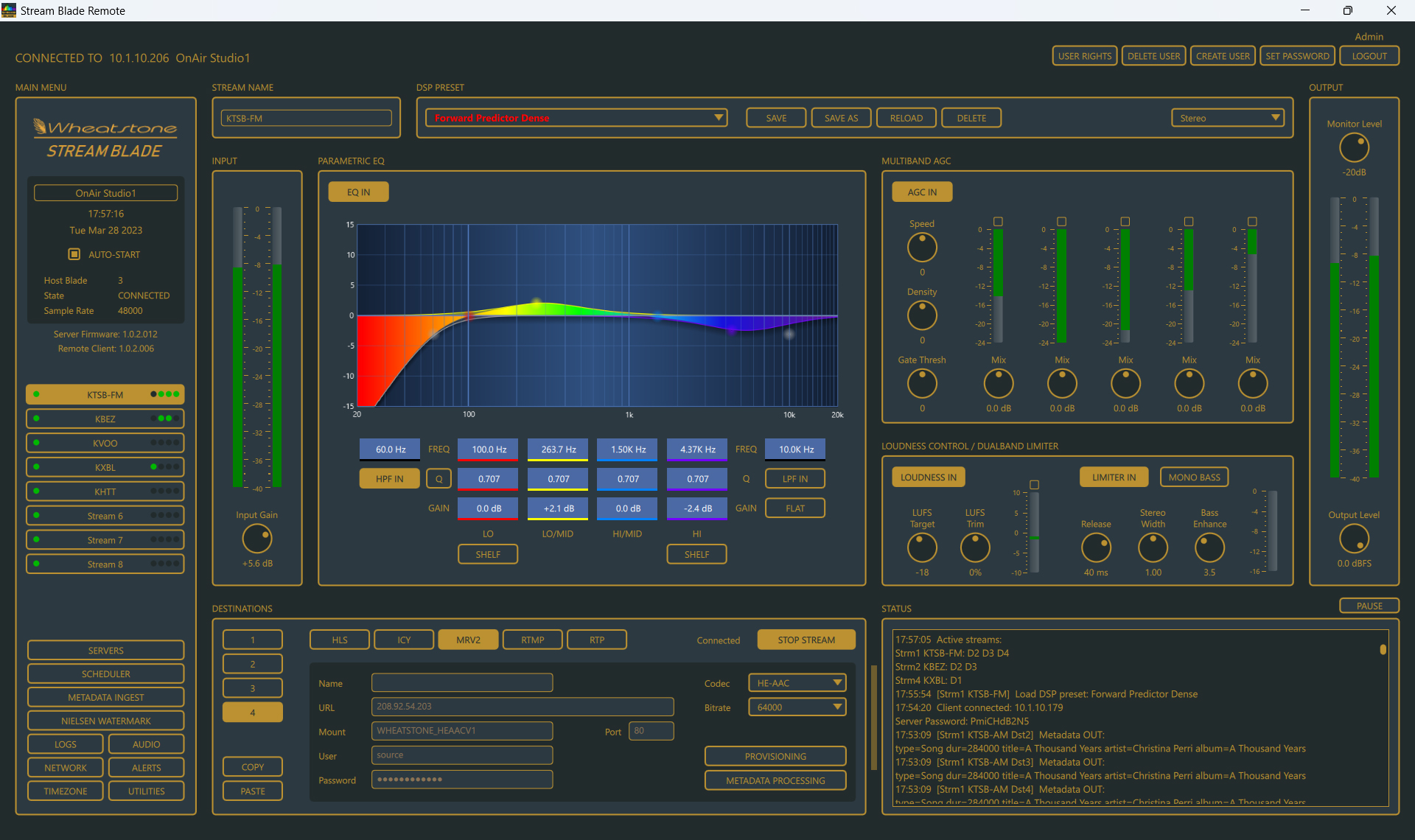 WHEATSTONE ADDS TRITON DIGITAL PROTOCOL TO STREAMING PRODUCTS